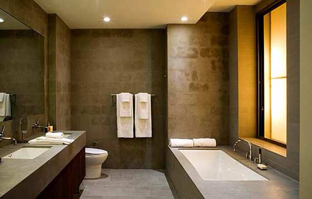 complete bathroom suite